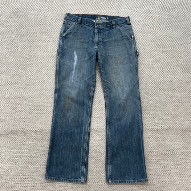 칼하트 카펜터 데님팬츠 r3957 