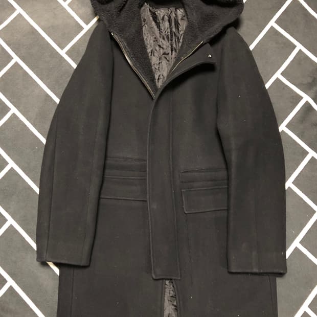 (횡재가)시스템옴므 시어링무스탕후드코트/솔리드몽클레어타임톰브라운스톤벨루티