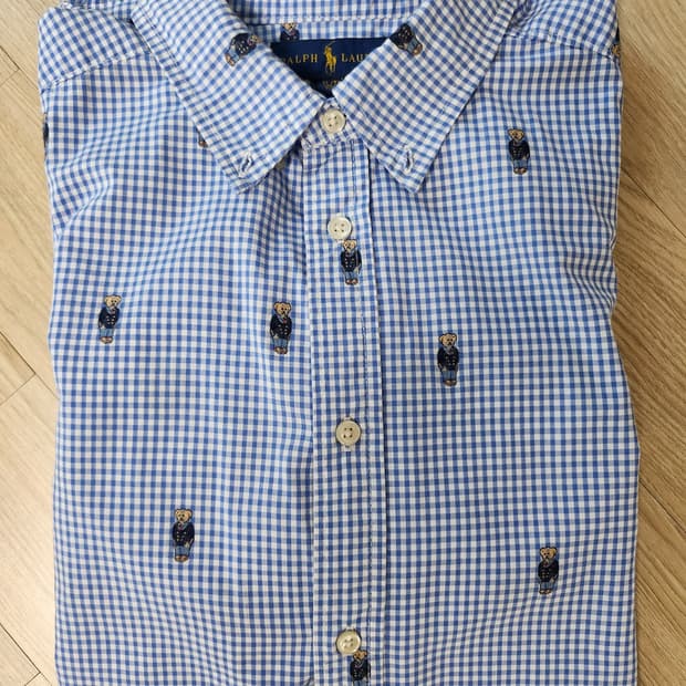 폴로랄프로렌 곰돌자수셔츠(XL18-20 