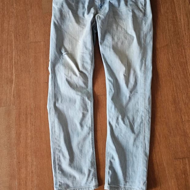 버커루 연청 데님 팬츠 34