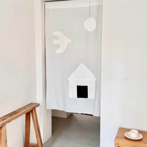 키우루 도어 커튼