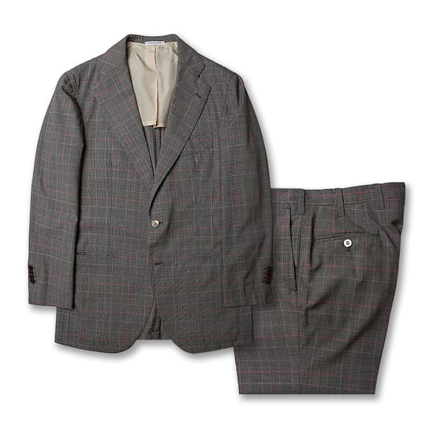 오라치오 루치아노 [Orazio Luciano] 글렌 체크 나폴리 수트