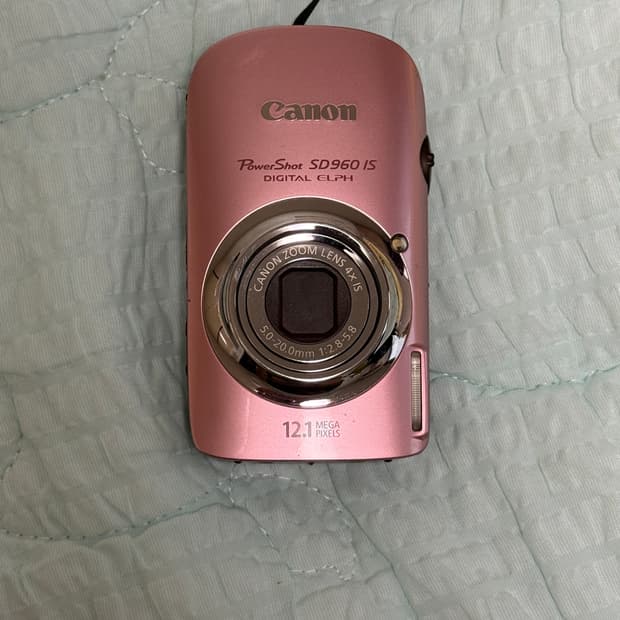 미품! 딸기우유 캐논 익서스 110 빈티지 디카 디지털 카메라