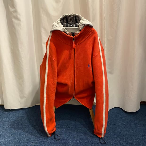 POLO 폴로 사이드라인 2way zip-up 집업