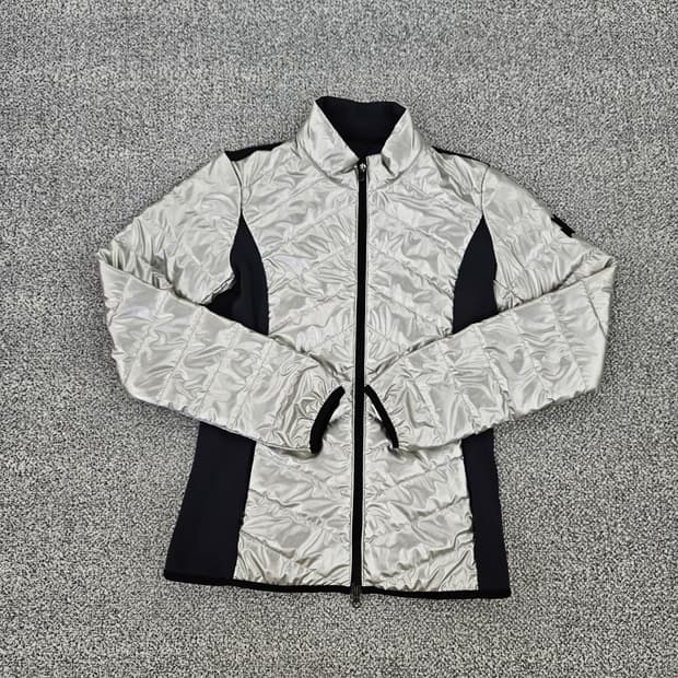 [2] 왁 골프 여성 실버 경량 패딩 자켓 1106JM2