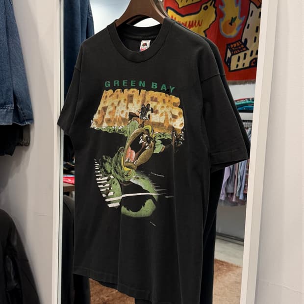 90s Fruit of the loom NFL 워너브라더스 TAZ 티셔츠
