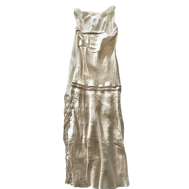 SACAI silk sleeveless dress