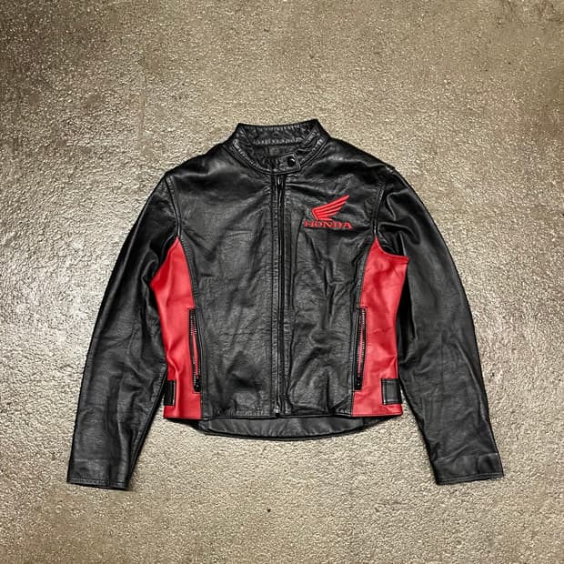 혼다 가죽 라이더 자켓 (90)