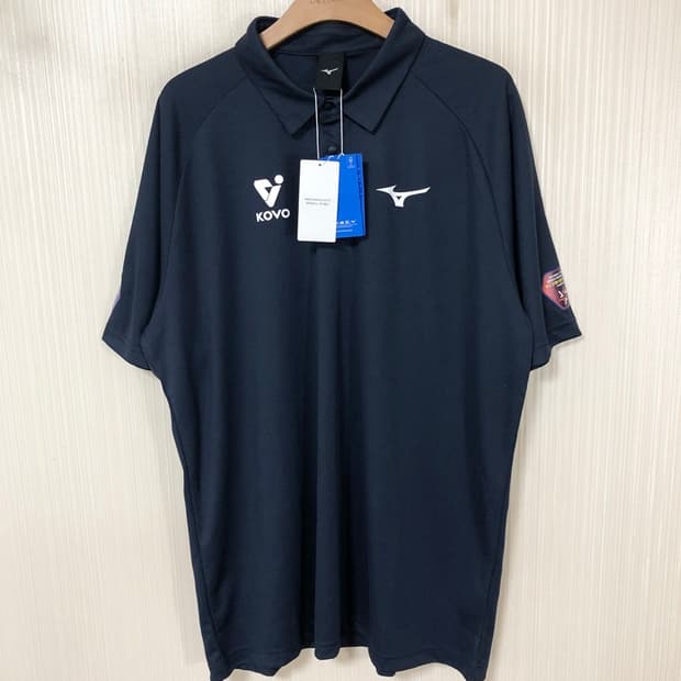 미즈노 2025 KOVO 슈퍼매치 폴로티셔츠 4XL(120)