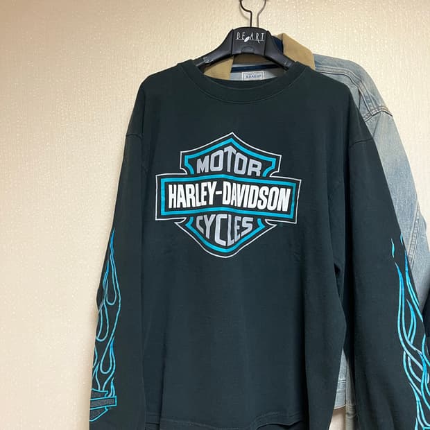 1996 할리데이비슨 플레임 롱슬리브 판매합니다
