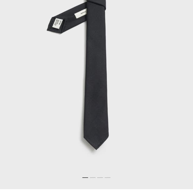 포터리 울 슬림 타이 챠콜