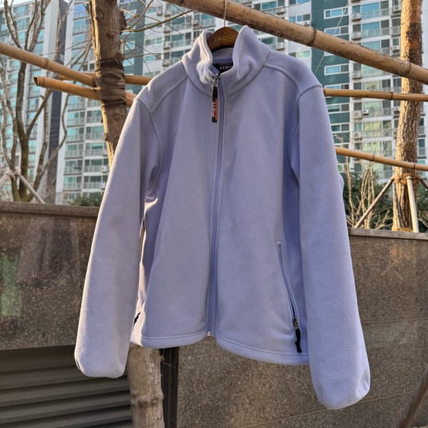 90s-00s 엘엘빈 라벤더 후리스