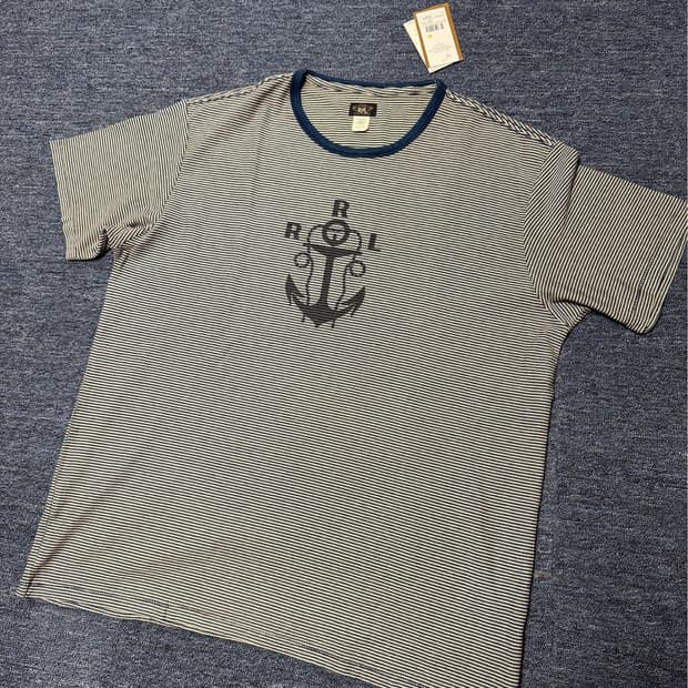 RRL 25SS 스트라이프 티셔츠