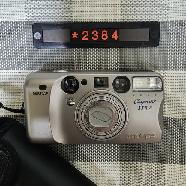 미놀타 카피오스 115 S 필름카메라 파우치포함
