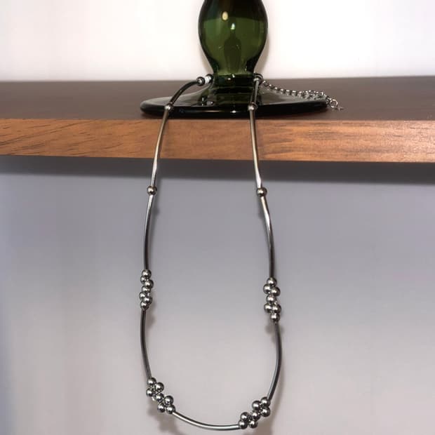 Bubble Pipe Necklace