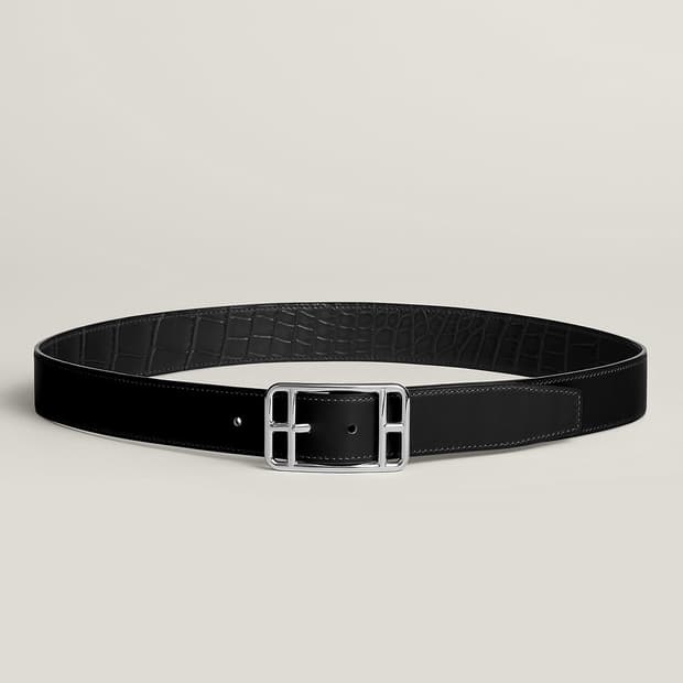 에르메스 리버서블 벨트(프로수스 라인-나일 엘리게이터)95사이즈-해외발송