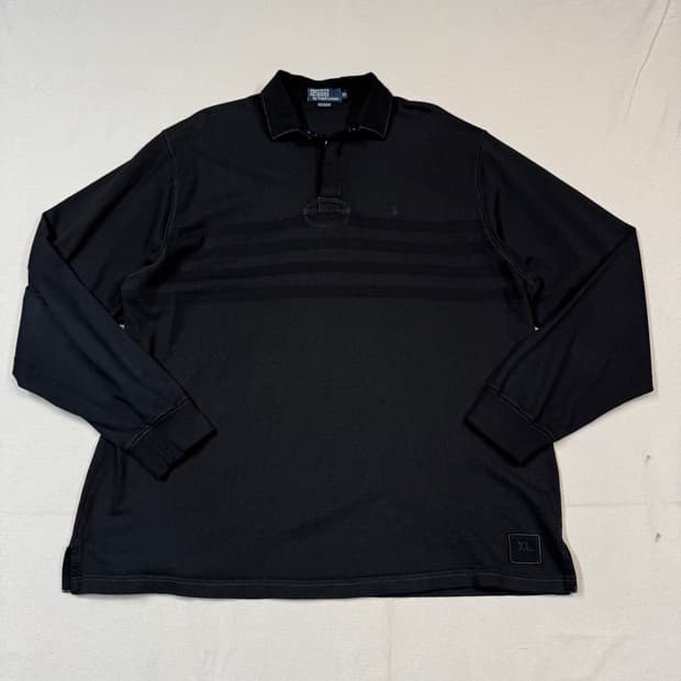 XL) 폴로 랄프로렌 가먼트다잉 긴팔 카라티