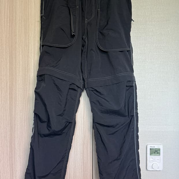 앤드원더 하이커 투웨이 팬츠 블랙 M