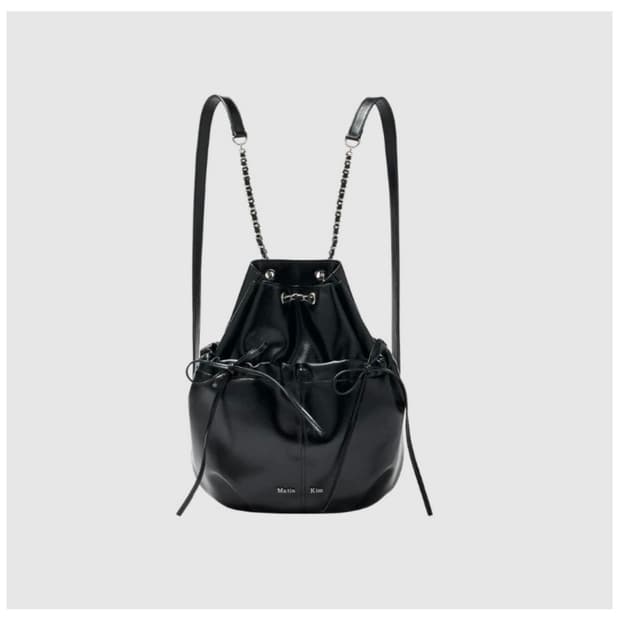 (새상품) 마뗑킴 드로우 스트링 리본 백팩