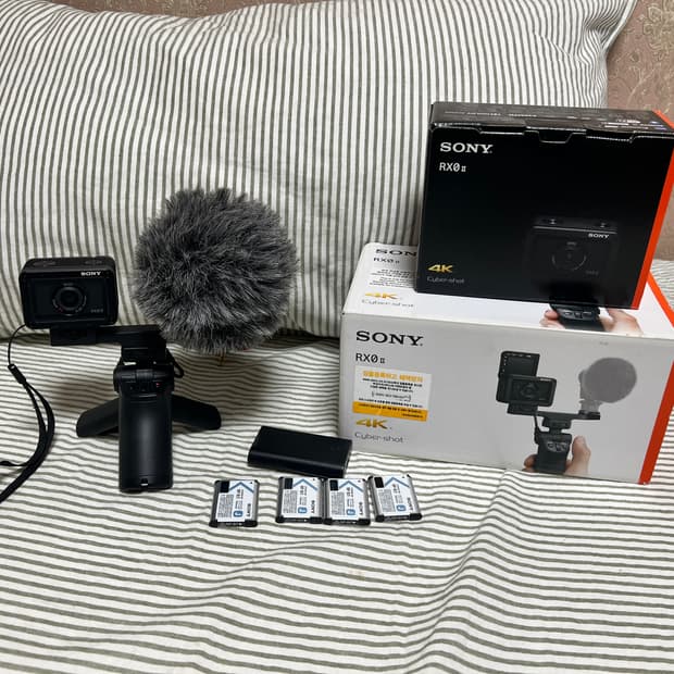 소니 RX0 II 카메라 풀세트