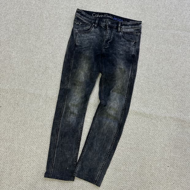 29/32 캘빈클라인진스 블랙 워싱 데님 0410D