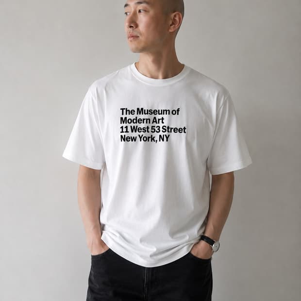 [미품] MOMA 뉴욕 어드레스 티셔츠