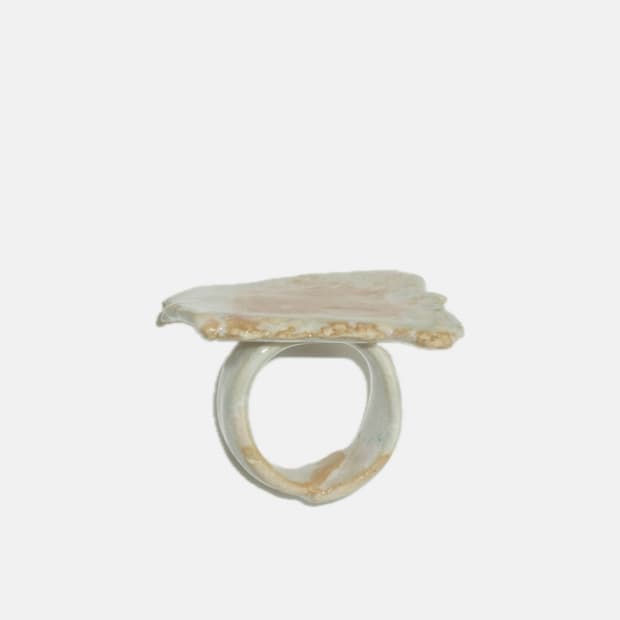 Handmade ceramic ring