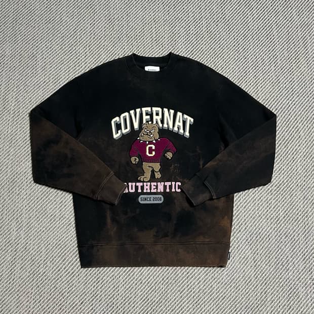 [S] Covernat 커버낫 타이다이 불독 맨투맨