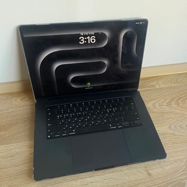 맥북 m2 에어 미드나이트 15인치