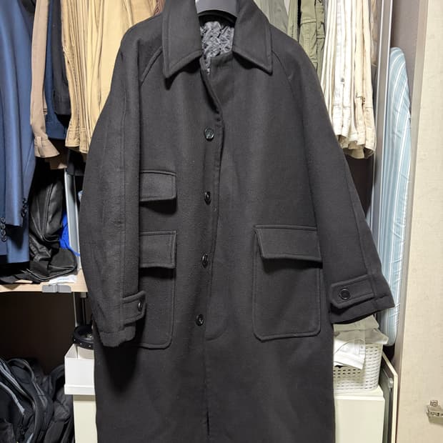 라퍼지스토어 캐주얼 울 롱 코트 자켓 (M) A04204