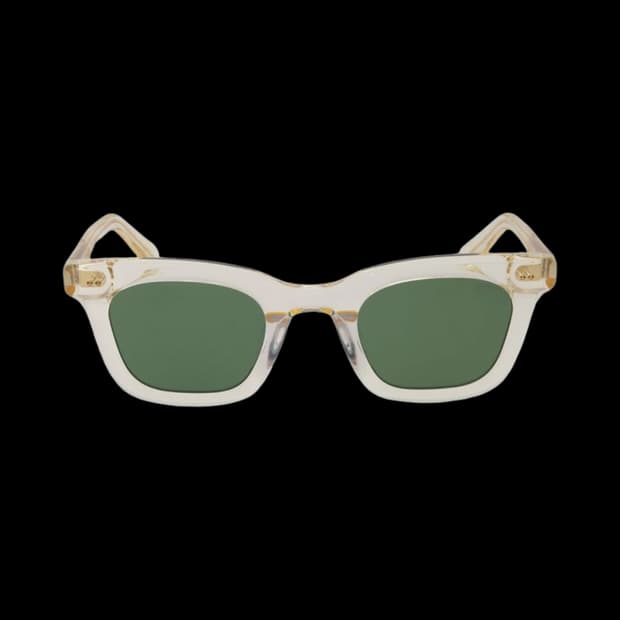 스투시 에이스 선글라스 본 그린 렌즈