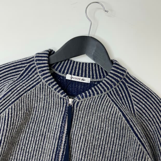 Lacoste 라코스테 니트 집업  