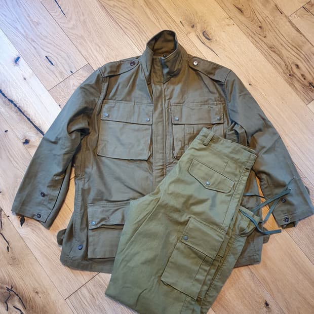 tap47 프랑스 공수부대 점프수트 상하의셋트