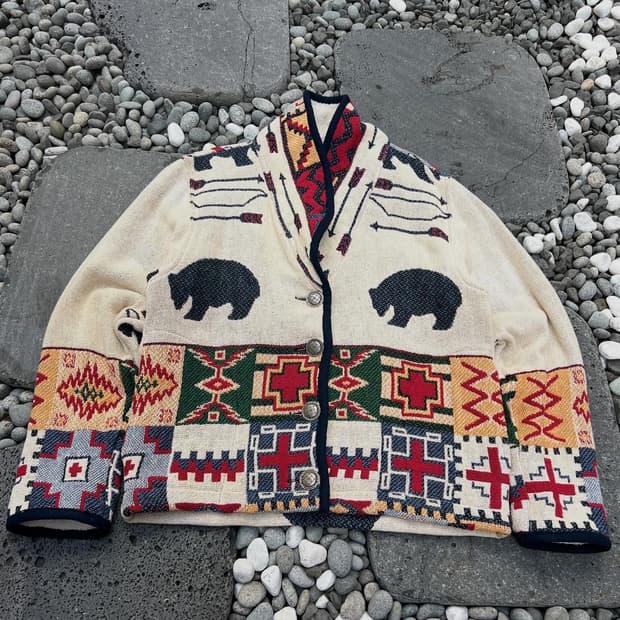 1980/90s PAINTED PONY USA 네이티브아메리칸 웨스턴자켓