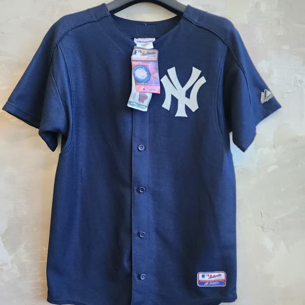 마제스틱 네이비 보이즈 XL