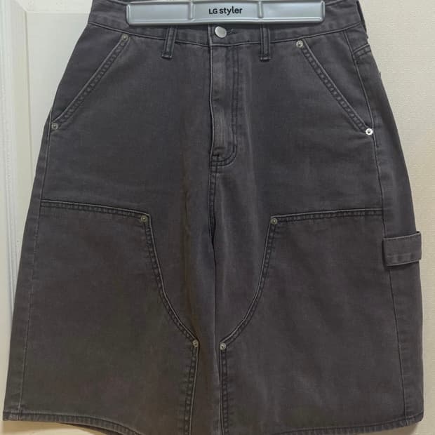 OOTJ 데님 버뮤다 팬츠 빈티지