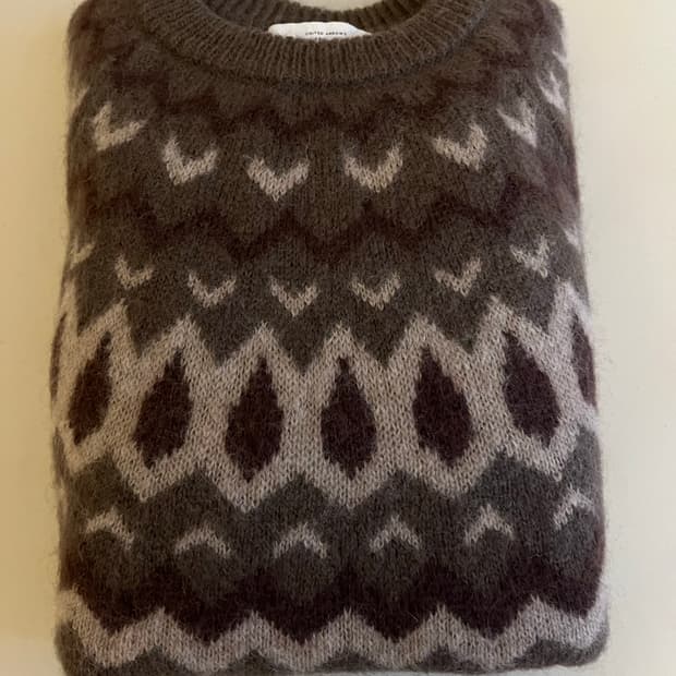 United arrows 노르딕 니트 L