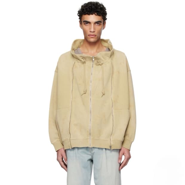 R13 페이퍼백 지퍼업 자켓