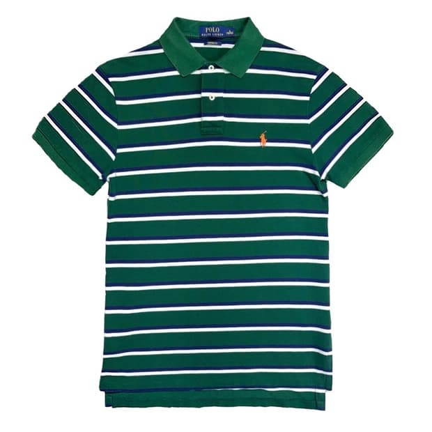 POLO RALPH LAUREN 스트라이프 카라티 S