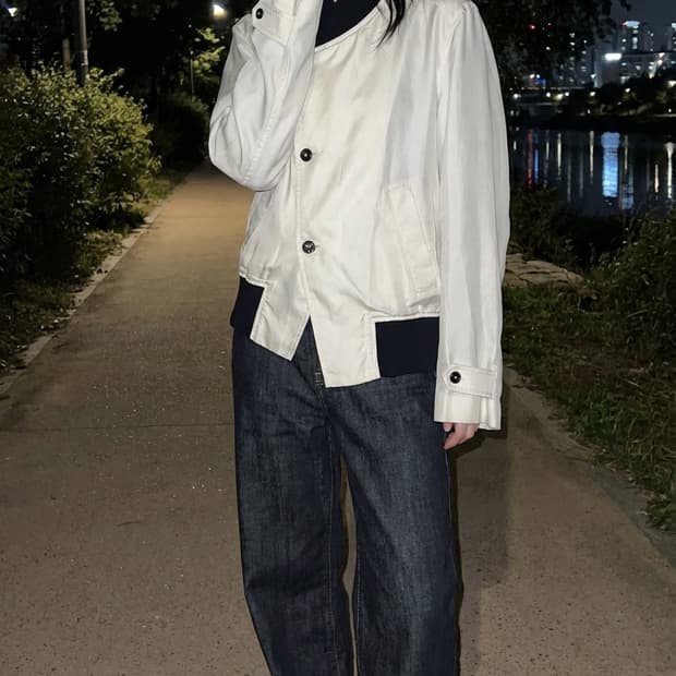 앤 드뮐미스터 실크 봄버 자켓