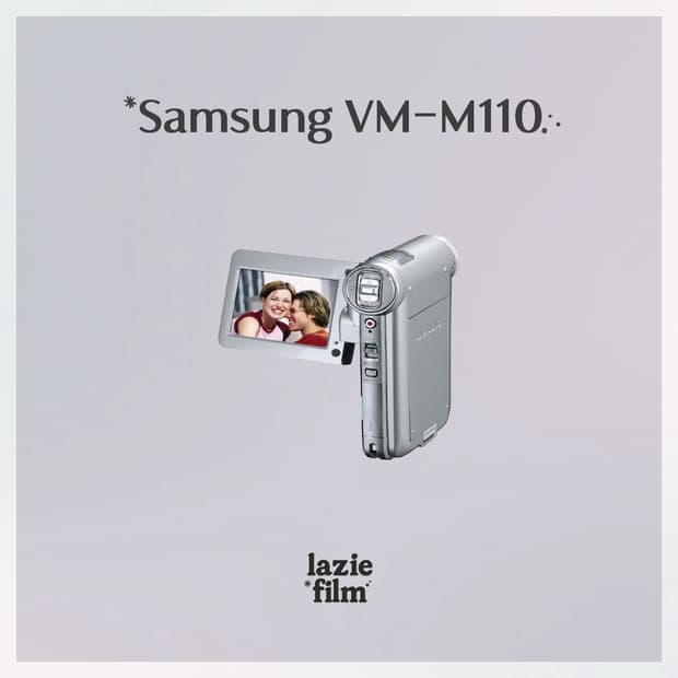 y2k✧・゚Samsung VM-M110 삼성 미니켓 캠코더 디카