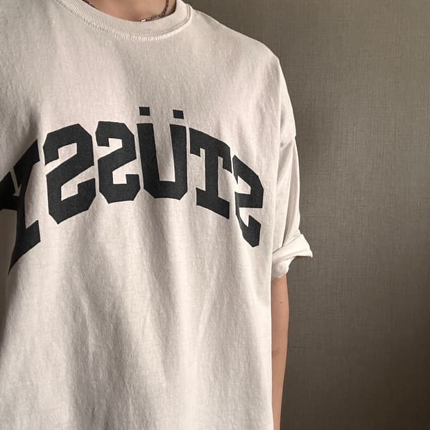 Stussy 스투시 블록 스포츠 피그먼트 다이드 반팔 티셔츠