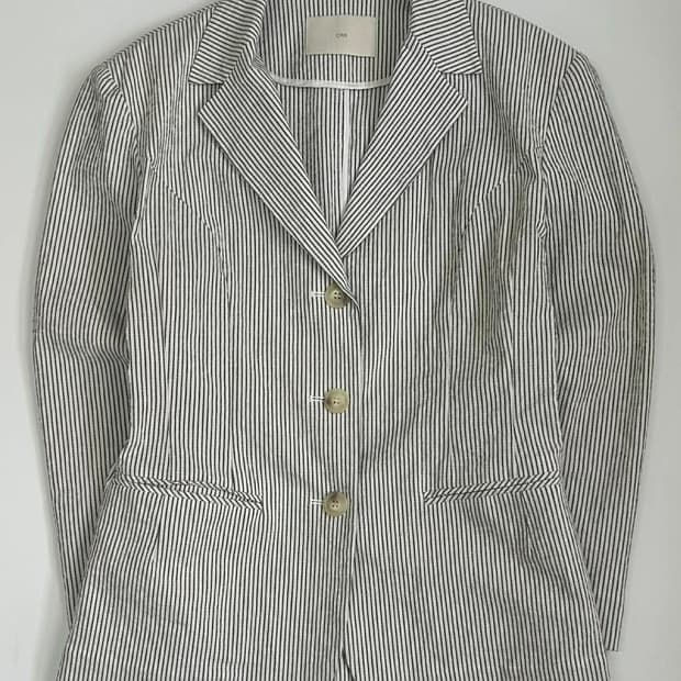 [S]ORR 오르 21년 신형 시어서커 3버튼 테일러드 블레이져 자켓