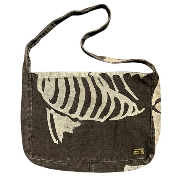 2010s KAPITAL KOUNTRY 캔버스 숄더백
