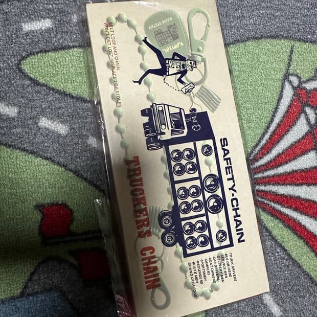 캐피탈 / 볼 월렛 체인 / 블랙 