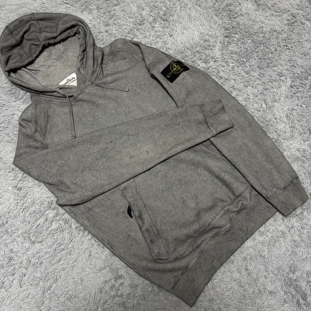 스톤아일랜드 워싱 가먼트다잉 후드티