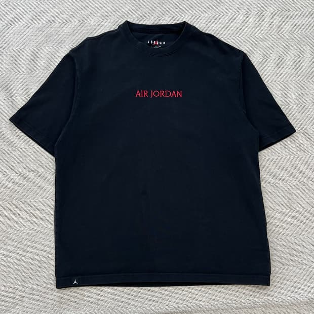 에어 조던 자수로고 반팔티 r3442