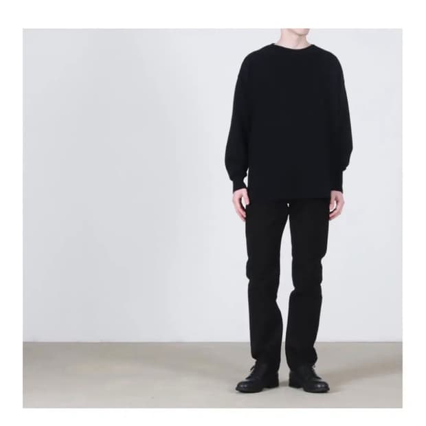 코모리 25aw 몰스킨 블랙팬츠 2사이즈 (새상품)