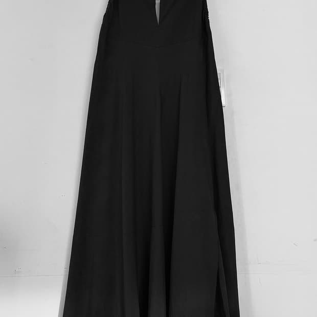 시스템 신형 슬리브리스 튤 드레스