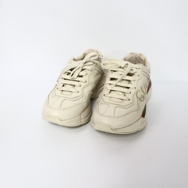 구찌 라이톤 띠로고 여성 스니커즈 35.5/225